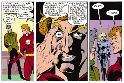 Love is not the drug, it turns out...