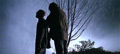 A touching father-son/brother moment...