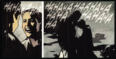 Mulder and Scully share a Killing Joke moment...