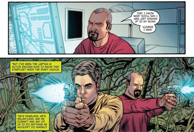 Shooting together...