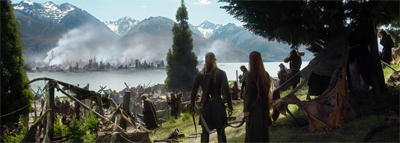 "You know what the camera crews never stick around for? The Middle Earth refugee camps."