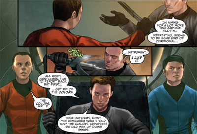 A commanding presence...