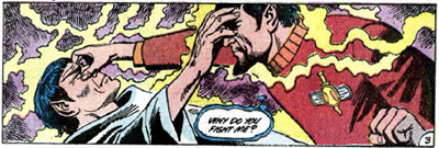 Hey, Spock. Stop melding yourself!