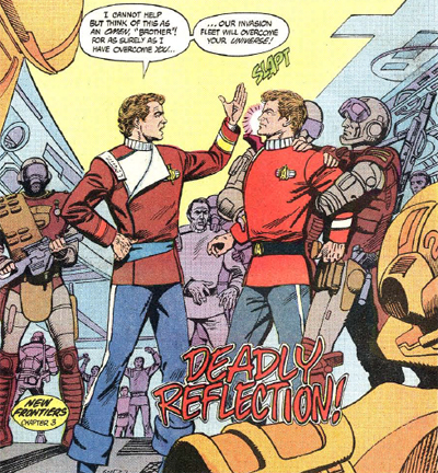 Hey, Kirk. Stop hitting yourself...