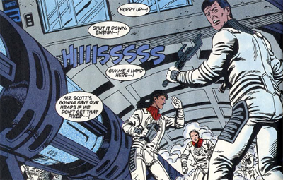 Blowing off steam...