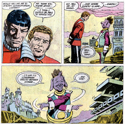 Kirk meets quirky...