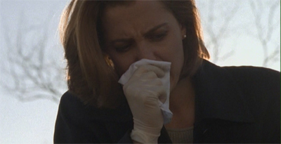 Scully smells a stinker...