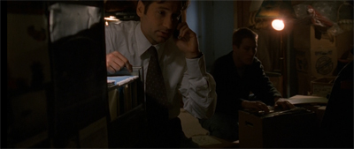Mulder was so desperate for answers that he started searching the Y-files. Those where much more existential.