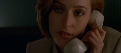 Scully is not amused...