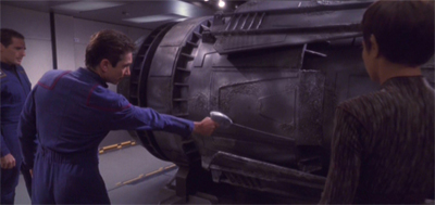 To be fair, Reed seems at least more competent than Worf.