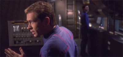 "Bridge, I've got an emergency down here. It appears that the writing staff remembered that Michael Rostov exists."