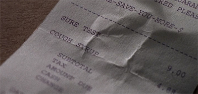 Ask and you shall receipt...