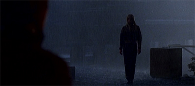 Walking in the rain...