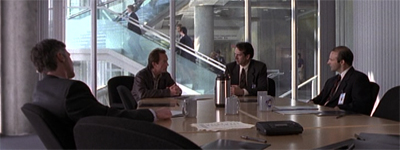 "Since this investigation is wrapping up a lot quicker than usual, let's just hit some thematic bullet points..."