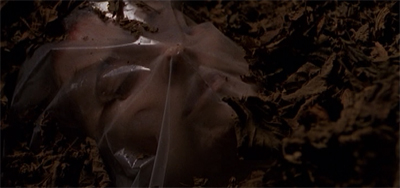 "She's dead... wrapped in plastic..."