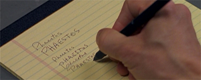 "Yep, the second one is definitely the most menacing. Definitely."