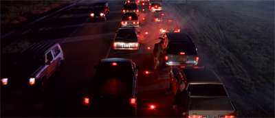 "Yeah, Frank. We picked red flares because they'd fit the mood better."