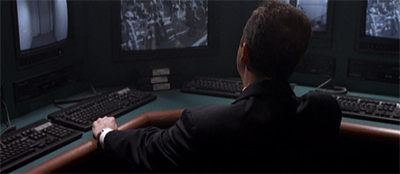 He likes to watch...