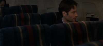 Somebody didn't care for the in-flight movie...