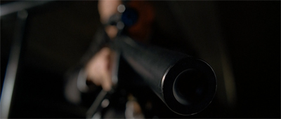 Staring down the barrel of the gun...