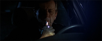 "Don't mind me. I'll just sit in the car during this deeply emotional family reunion."