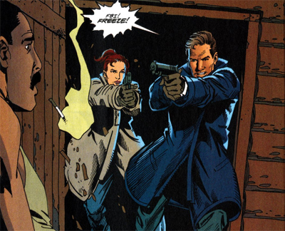 Making an entrance...