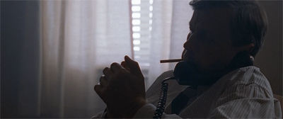 Smoke... and the smell of sulphur...