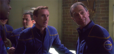 Here's to you, Commander Robinson...