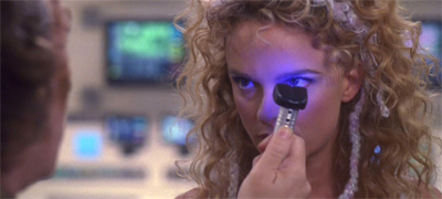 "Captain, my scans report that she does have Bette Davis eyes."