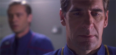 "Trip, there's been a disaster... the viewing figures are in."