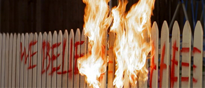 Fire and brimstone...