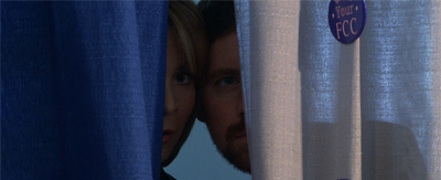 Peering through the curtain...