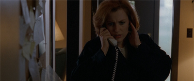 Scully's calling...