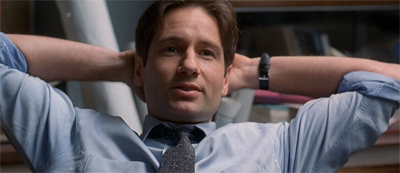 Fox Mulder's day off...