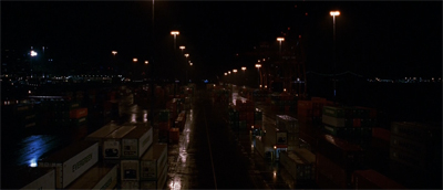 A sea of shipping containers...