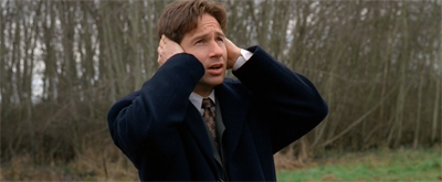 Mulder won't have you pointing out any plot holes, thank you.