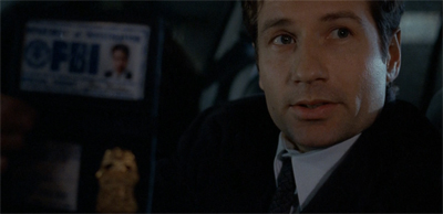"Fox Mulder, FBI."