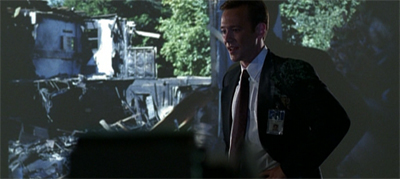 "Any questions? Hurry up, because I promised I'd drop the projector back down to the basement when I was done..."