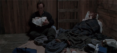 And Frank's left holding the baby...