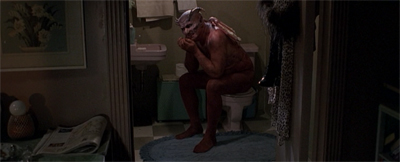 A demon crying on a toilet. What more could you want?