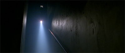 Oh, Peter. Nothing ever comes from walking down stairs into a dimly lit room on this show...