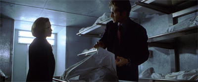 Because it just isn't The X-Files if Scully doesn't examine a dead body...