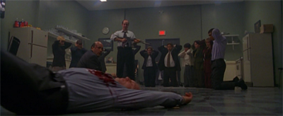 "Don't cry for him. He's already dead. Inside. And now he's dead outside."