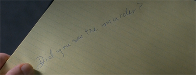 Way to be a dick, Mulder.