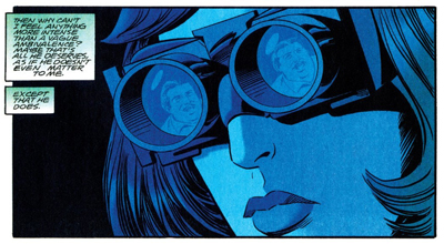 Scully gets her "Silence of the Lambs" on...