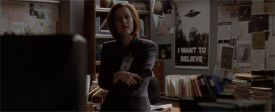 "Mulder, you left one of your tapes in the machine again."