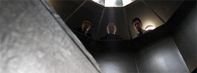 "Hey, it's great that the Syndicate let us use their ominous medical procedure viewing booth!"