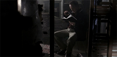 "Thank goodness I brought my reading glasses...."