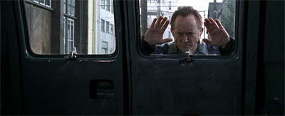 A van parked in an alleyway in a show about serial killers... This'll end well.