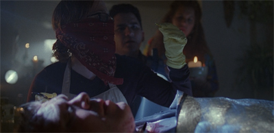 Doctor Scully's improvised home surgeries!